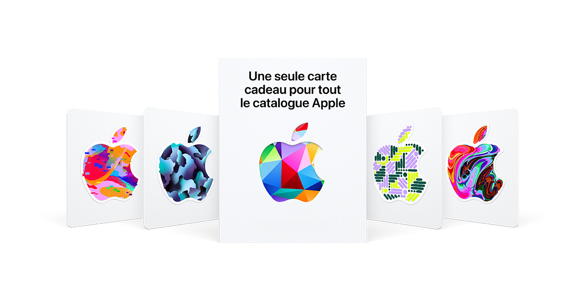 Carte cadeau Apple